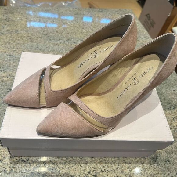 Size 7 Soft Pink Chinese Laundry Los Angeles Women’s Heels - Picture 10 of 10